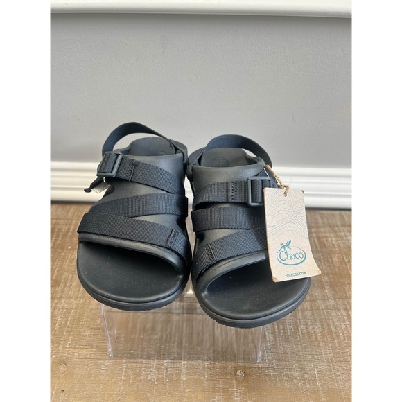 NWT Chaco Chillos Sport Sandals Navy Adjustable Strap Comfort Shoes Mens Size 7 - Picture 2 of 9